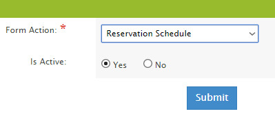 reservation schedule action